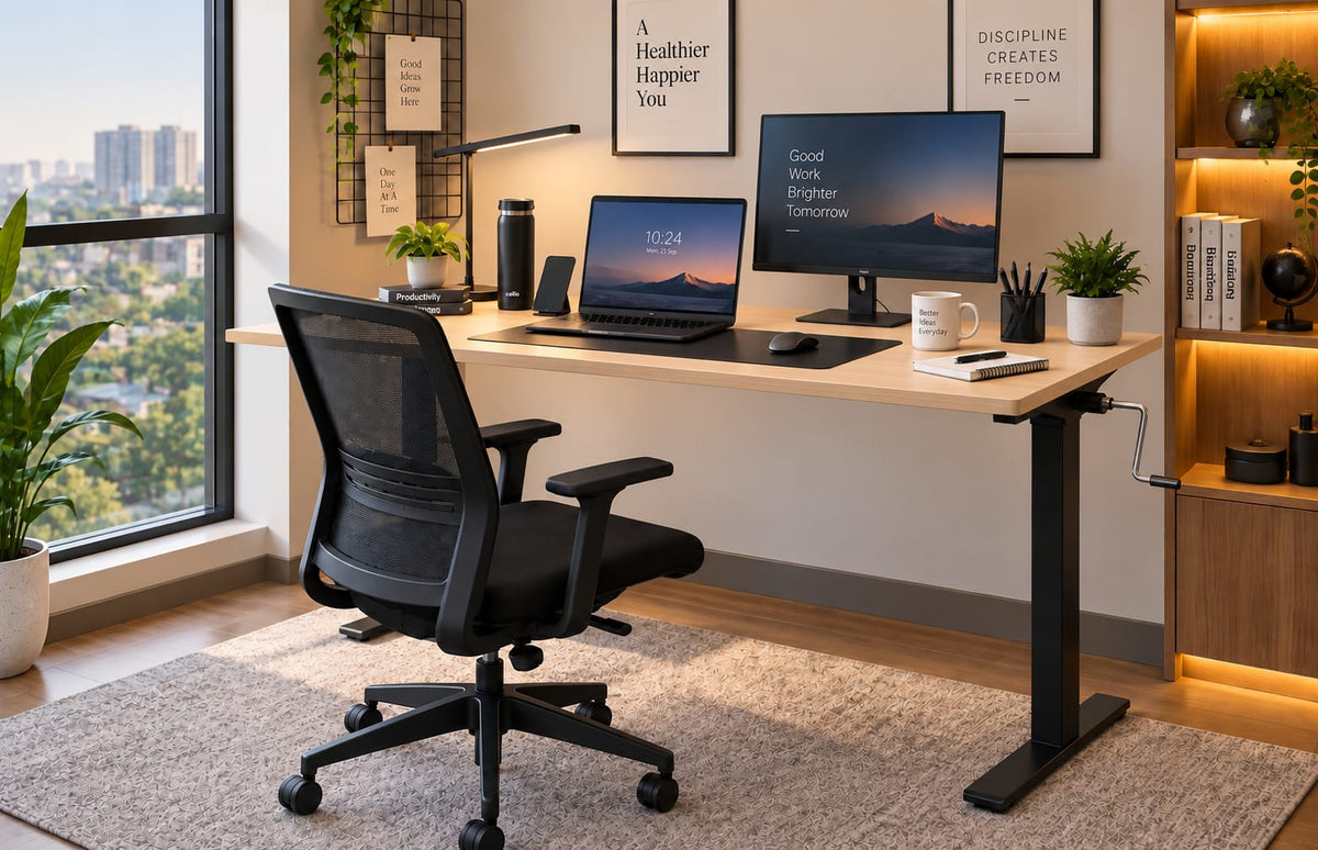 Modura Height Adjustable Table — height adjustable table by HeavenCraft