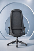 Luxor Performance Mesh Chair in Black-Dark Grey — performance mesh chair by HeavenCraft