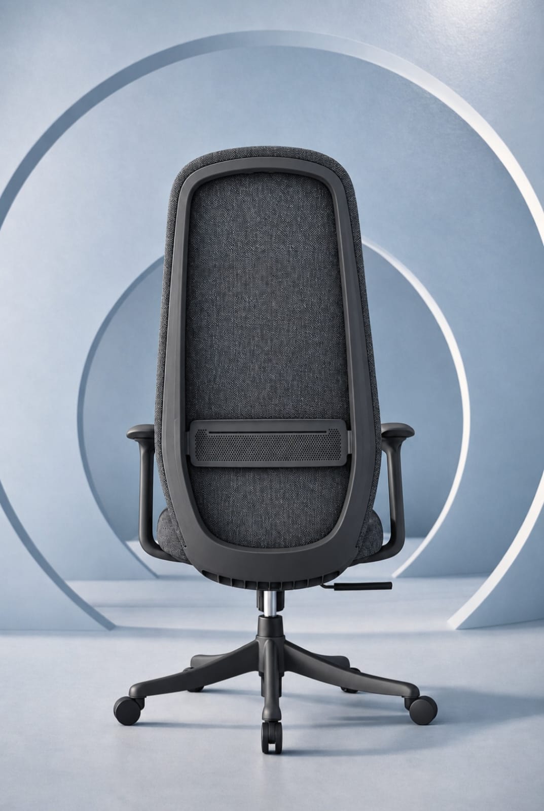Luxor Performance Mesh Chair in Black-Dark Grey — performance mesh chair by HeavenCraft