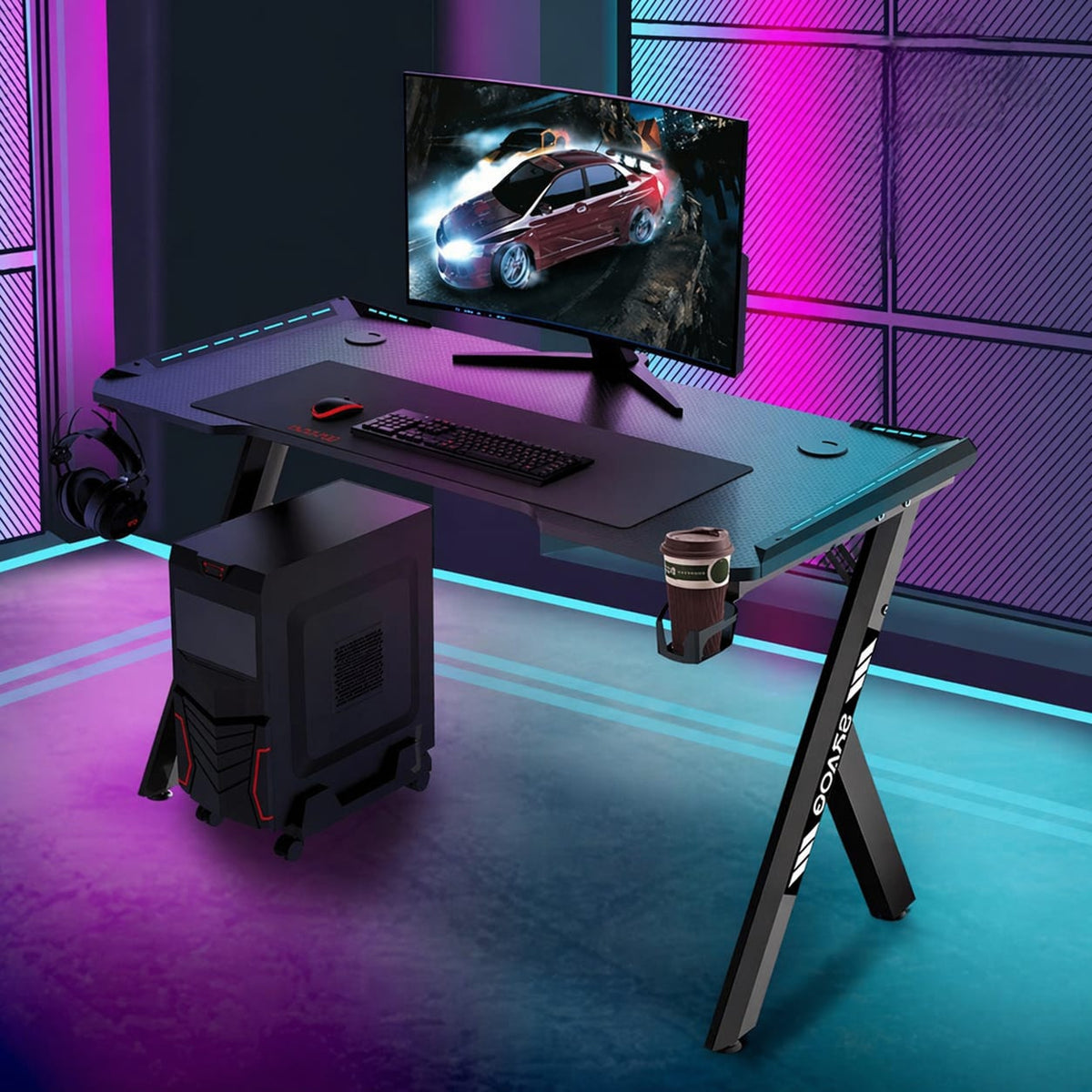 Phantom Gaming Desk, view 2