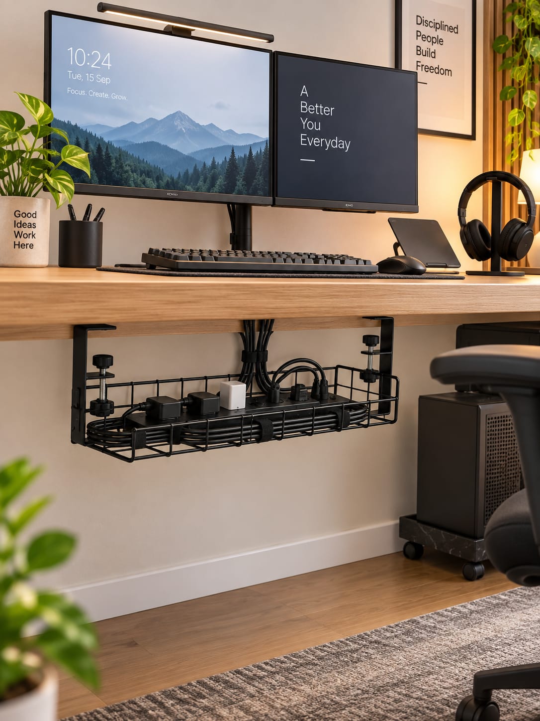 Cable Management Tray, view 2