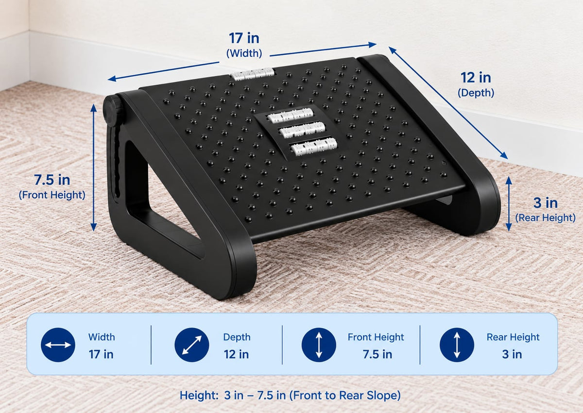 Ergonomic Footrest, view 3