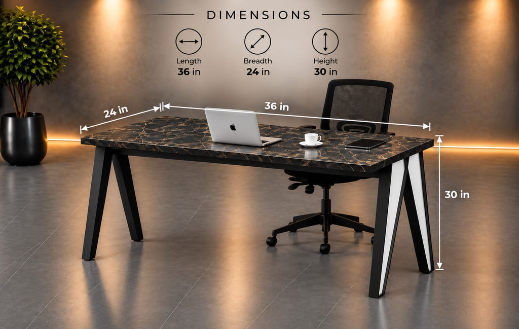 Signature Executive Table, view 4
