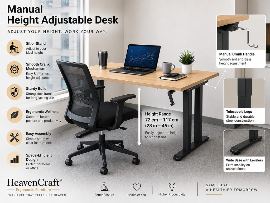 Modexa Height Adjustable Table, view 5