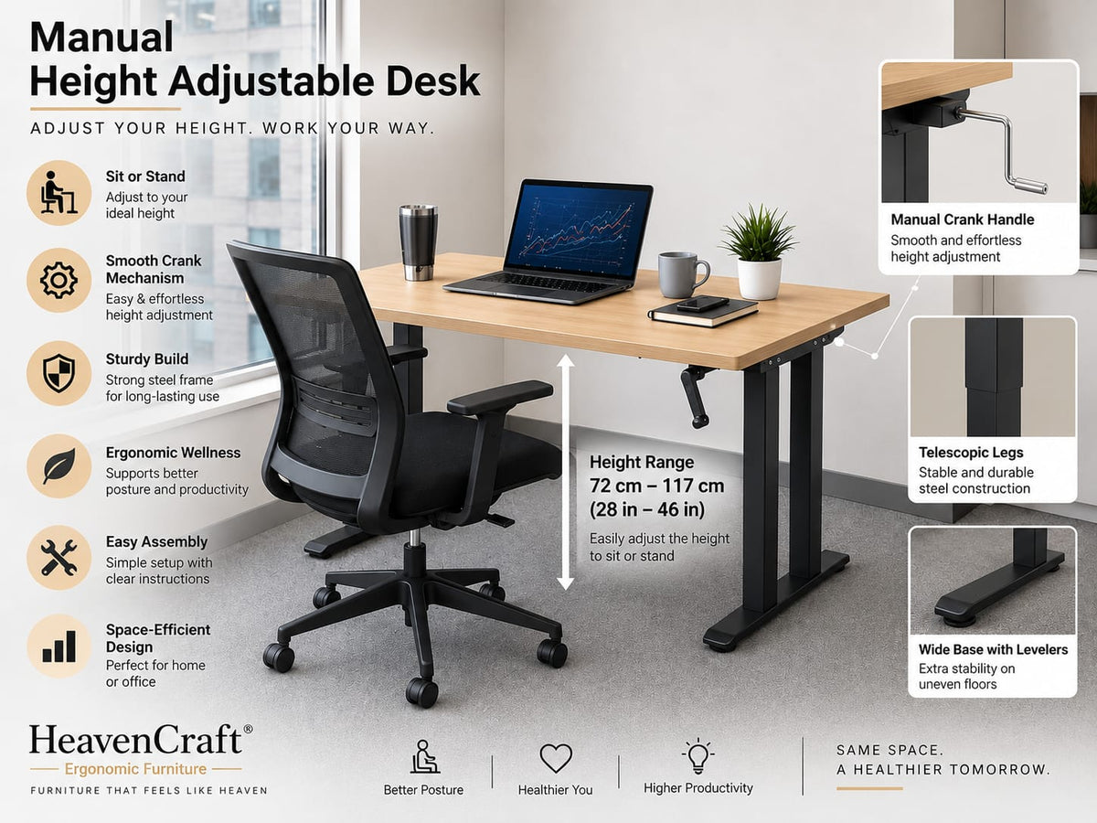 Modexa Height Adjustable Table, view 5