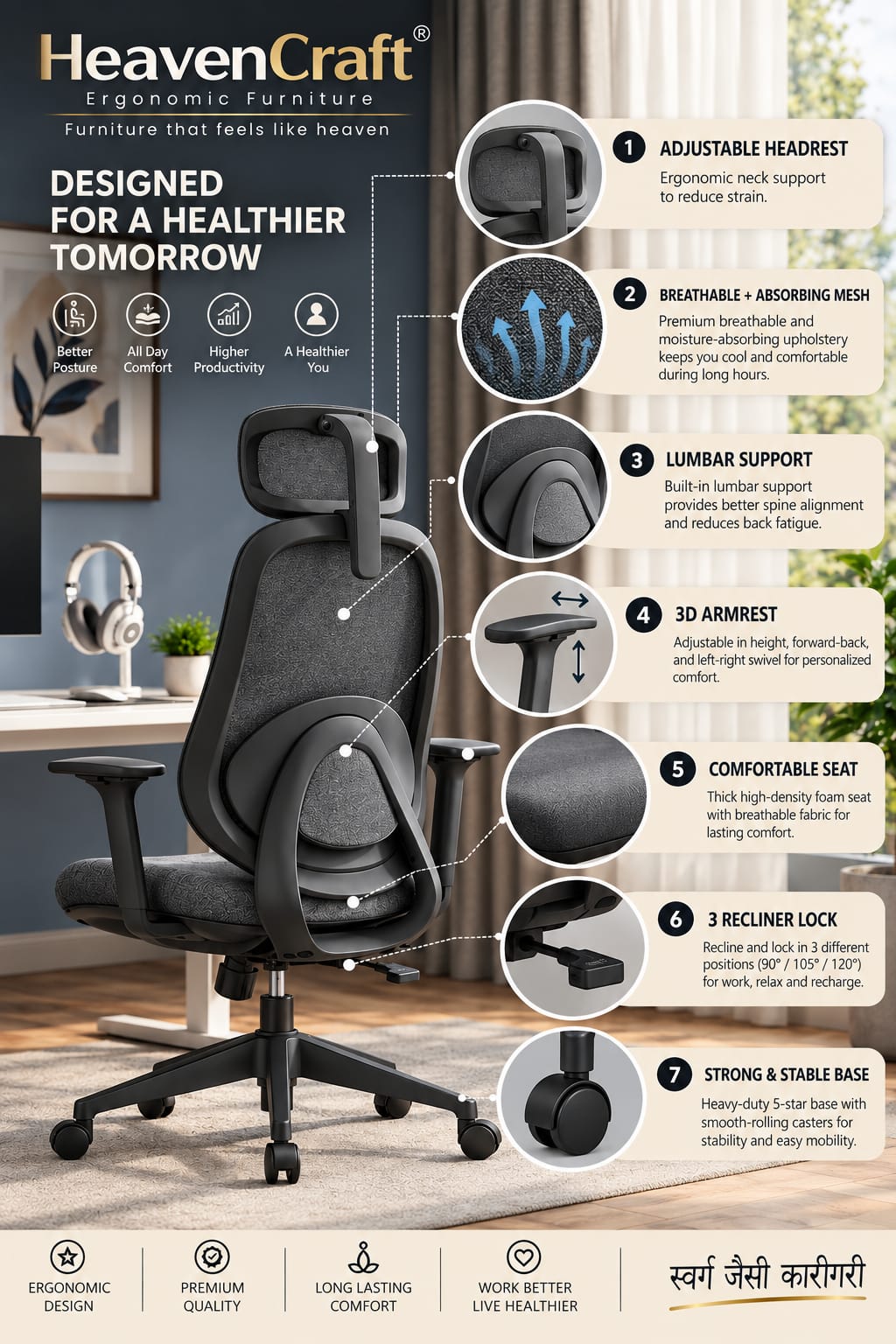 Atlas Performance Mesh Chair